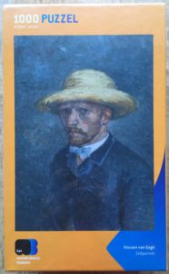 Image of the puzzle 1000, HNBM, Self-Portrait, by Vincent van Gogh, Factory Sealed, Picture of the box