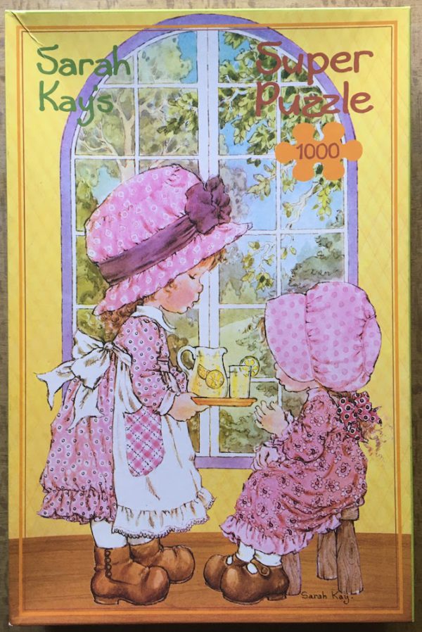 Image of the puzzle 1000, F.X. Schmid, Sarah Kay's, Complete, Picture of the box