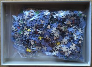 Image of the puzzle 1000, Nathan, Lucky Luke & Co, Complete, Picture of the bag