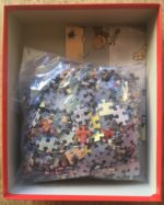 Image of the puzzle 500, Jumbo, Find that Mouse, by Jan van Haasteren, Complete, Picture of the bag