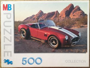 Image of the puzzle 500, MB, Cobra 427, Complete, Picture of the box