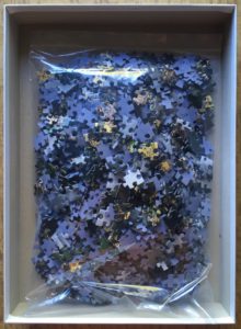 Image of the puzzle 1000, Nathan, Cascade d'Automne, Complete, Picture of the bag