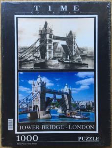 Image of the puzzle 1000, Clementoni, Tower Bridge - London, Factory Sealed, Picture of the box