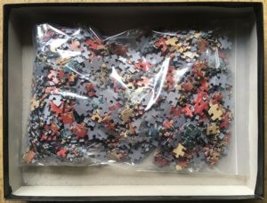 Image of the puzzle 1000, Clementoni, The Lady and the Unicorn, Complete, Picture of the bag