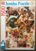 Image of the puzzle 1500, Jumbo, Teddy Tableau, Complete, Picture of the box