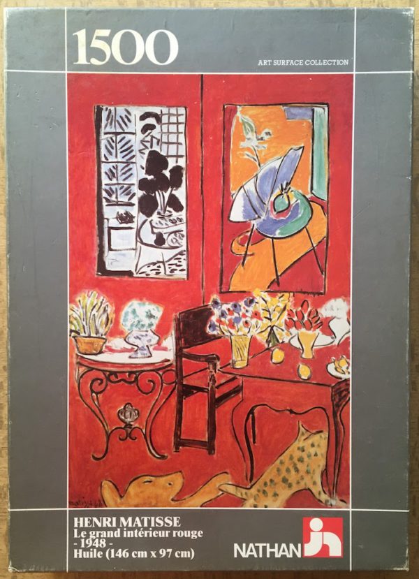1500, Nathan, The Red Room, Matisse - Rare Puzzles