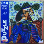 Image of the puzzle 1000, Daphne, Woman Sitting in an Armchair, by Pablo Picasso, Complete, Picture of the box