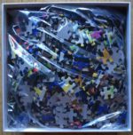 Image of the puzzle 1000, Daphne, Woman Sitting in an Armchair, by Pablo Picasso, Complete, Picture of the bag