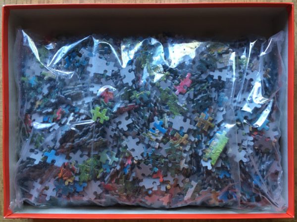 Image of the puzzle 2000, Jumbo, Kolfuschg, Dolomites, Sealed Bag, Picture of the bag