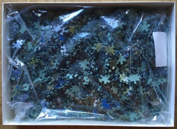 Image of the puzzle 2000, Nathan, Mont Blanc - Druspits, by Manfred Mehlig, Sealed Bag, Picture of the bag