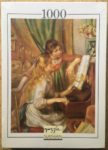 Image of the puzzle 1000, Nathan, Young Girls at the Piano, by Pierre-Auguste Renoir, Factory Sealed, Picture of the box