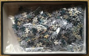 Image of the puzzle 1000, KS Games, Süleymaniye Camii, by William Henry Bartlett, Complete, Picture of the bag