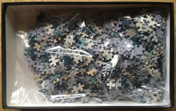 Image of the puzzle 1000, KS Games, Süleymaniye Camii, by William Henry Bartlett, Complete, Picture of the bag