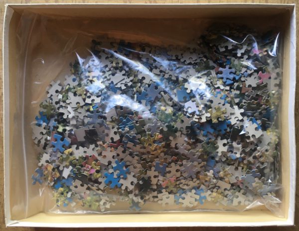 Image of the puzzle 1500, Arrow, Mösern, Austria, Complete, Picture of the bag