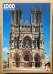 Image of the puzzle 1000, Nathan, Rheims Cathedral, Complete, Picture of the box