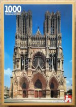 Image of the puzzle 1000, Nathan, Rheims Cathedral, Complete, Picture of the box