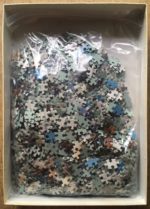 Image of the puzzle 1500, Nathan, Saint Bernard in the Snow, Complete, Picture of the bag