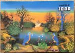 Image of the puzzle 1000, Wild Horse, Birds by the Pond, by Ivan Štefanek, Complete, Picture of the box