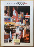 Image of the puzzle 1000, Nathan, Broadway by Night, by Alain Bertrand, Factory Sealed, Picture of the box