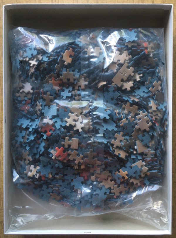 Image of the puzzle 1500, Nathan, Branche Fleurie, Misstigri, Sealed Bag, Picture of the bag