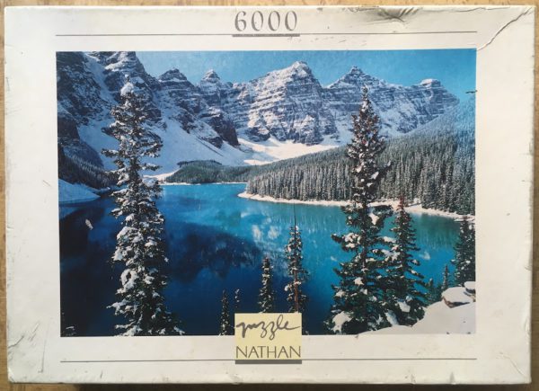Image of the puzzle 6000, Nathan, Early Snow, David Ball, Sealed Bag, Picture of the box
