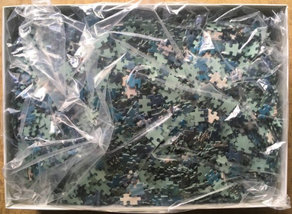 Image of the puzzle 6000, Nathan, Early Snow, David Ball, Sealed Bag, Picture of the bag