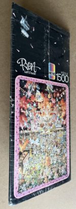 Image of the puzzle 1500, Heye, Let's Rock, Michael Ryba, Factory Sealed, Picture of the box