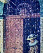 Image of the puzzle 1000, MB, Fruit and Flower Market, by Sebastiaen Vrancx, Complete, Detail of the puzzle