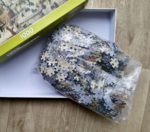 Image of the puzzle 1000, Puzzelman, Winter Landscape with Iceskaters, Hendrick Avercamp, Sealed Bag, Picture of the bag