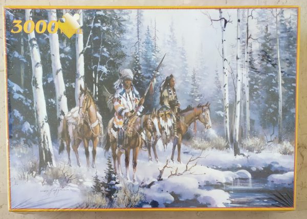 Image of the puzzle 3000, Fame, Winter Pass, Kirk Randle, Factory Sealed, Picture of the box