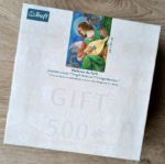 Image of the puzzle 500, Trefl, Angel Musician, by Melozzo da Forli, Complete, Picture of the bottom of the box