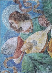 Image of the puzzle 500, Trefl, Angel Musician, by Melozzo da Forli, Complete, Picture of the puzzle