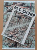 Image of the puzzle 500, Selegiochi, Depth, by Maurits Cornelis Escher, Complete, Picture of the box