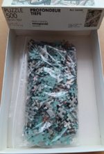 Image of the puzzle 500, Selegiochi, Depth, by Maurits Cornelis Escher, Complete, Picture of the bag