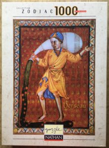 Image of the puzzle 1000, Nathan, Aquarius, by Christian André, Complete, Picture of the box