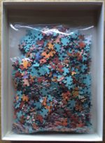 Image of the puzzle 1000, Nathan, Aquarius, by Christian André, Complete, Picture of the bag