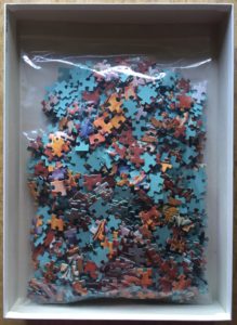 Image of the puzzle 1000, Nathan, Aquarius, by Christian André, Complete, Picture of the bag
