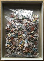 Image of the puzzle 1000, Dessain et Tolra, Au Bon Marché, Complete, Picture of the bag