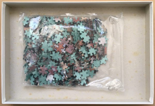 Image of the puzzle 500, Jumbo, Sentimental Journey, by Alan Maley, Sealed Bag, Picture of the bag