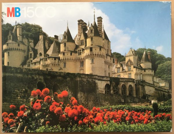 Image of the puzzle 1500, MB, Château d'Ussé, Indre, France, Complete, Picture of the box