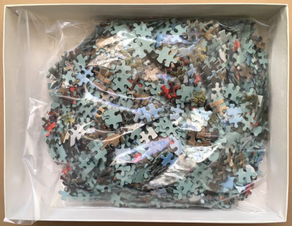 Image of the puzzle 1500, MB, Château d'Ussé, Indre, France, Complete, Picture of the bag