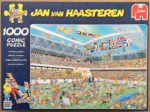 Image of the puzzle 1000, Jumbo, Football Crazy!, by Jan van Haasteren, Complete, Picture of the box
