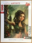 Image of the puzzle 1000, Nathan, Rencontre Mystique, by Cris Ortega, Factory Sealed, Picture of the box
