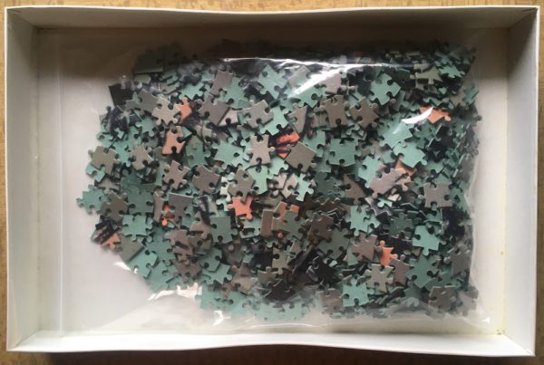 Image of the puzzle 1000, International Team, Tropics, Complete, Picture of the bag
