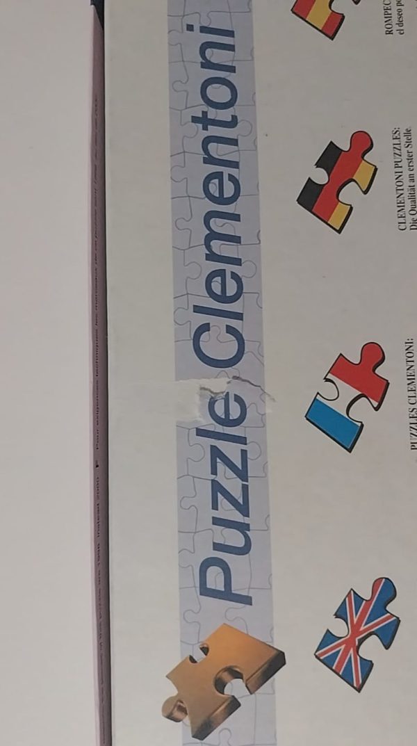 Image of the puzzle 2000, Clementoni, The Garden of Earthly Delights, by Hieronymus Bosch, Sealed Bag, Detail of the box