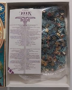 Image of the puzzle 1500, International Team, Gemini, Ceci & Carabelli, Sealed Bag, Picture of the bag