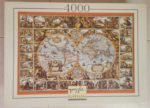 Image of the puzzle 4000, Nathan, Magna Carta Mundi, by Nicolaes Visscher I, Sealed Bag, Picture of the box
