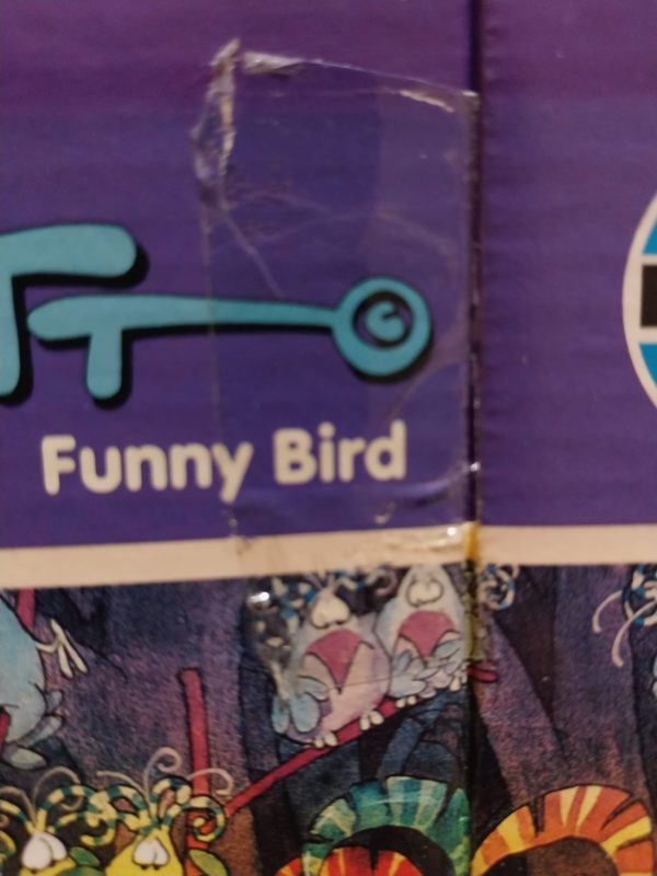 Image of the puzzle 750, Heye, Funny Bird, by Matt, Sealed Bag, Detail of the box