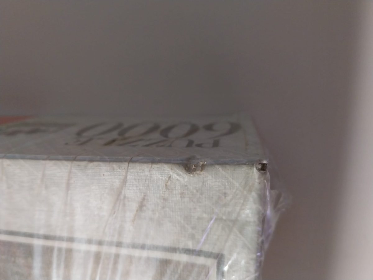 Image of the puzzle 6000, Educa, Las Meninas (fragment), Diego Velázquez, Factory Sealed, Picture of the corner