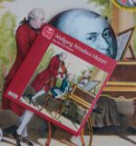 Image of the puzzle 1000, Jumbo, The Young Mozart + CD, Complete, Picture of the CD